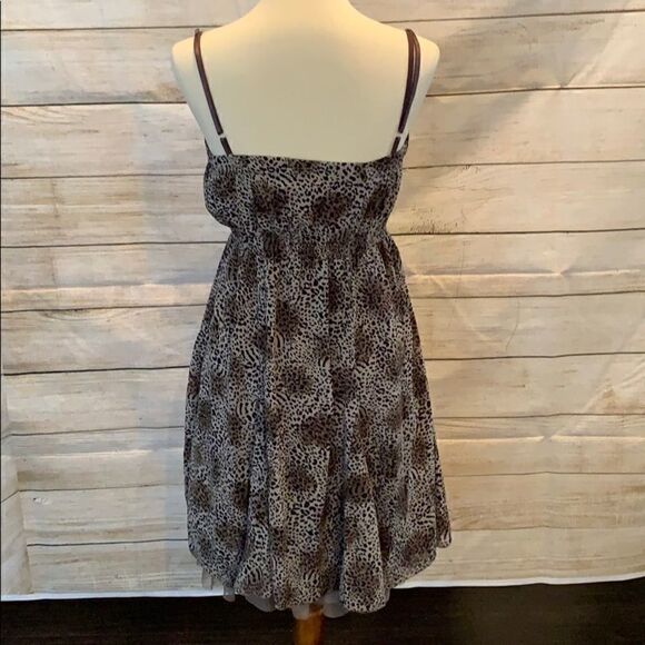 Day trip leopard print sun dress xs - Picture 4 of 5